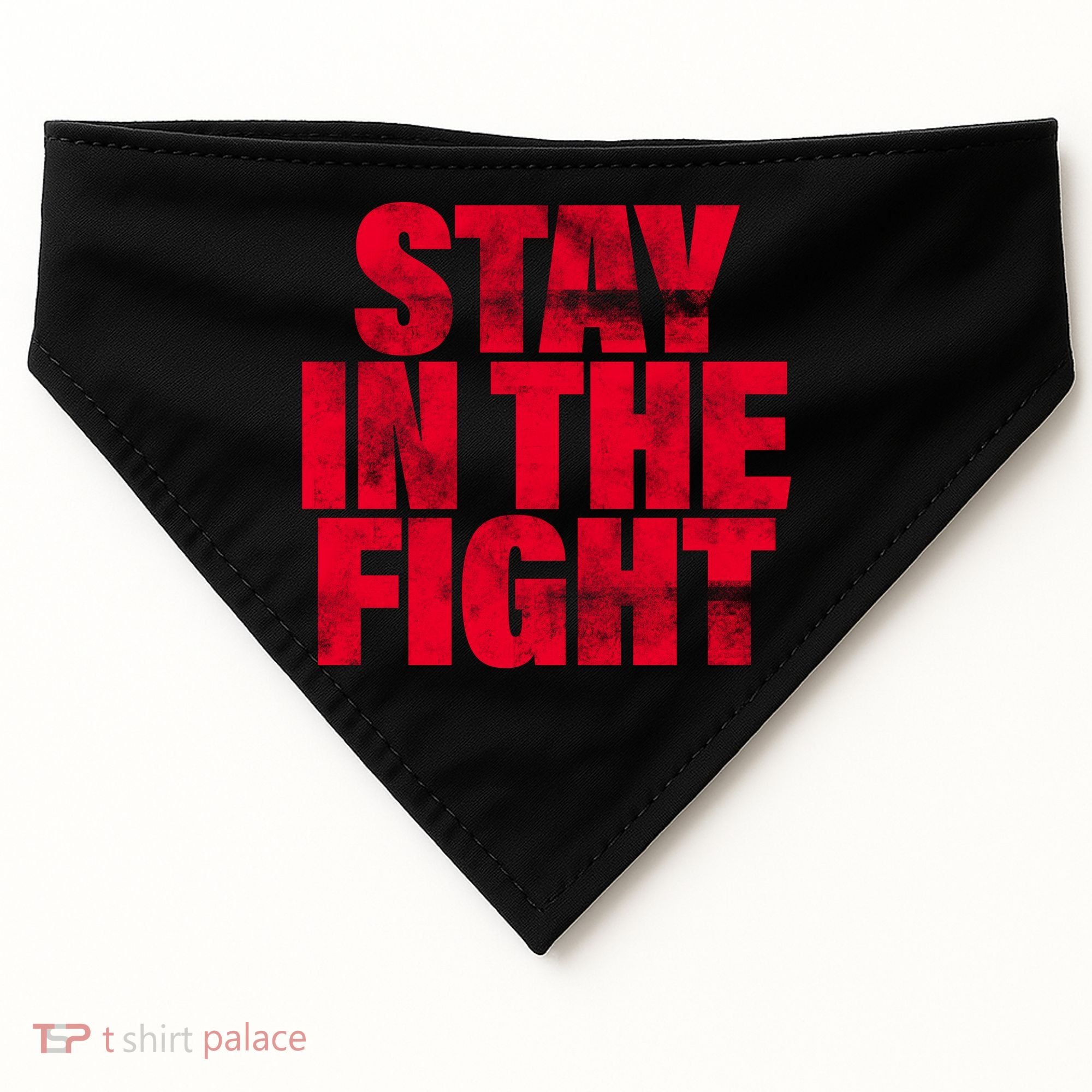 Stay In The Fight Washington D.C. Baseball Fan USA-Made Doggie Bandana