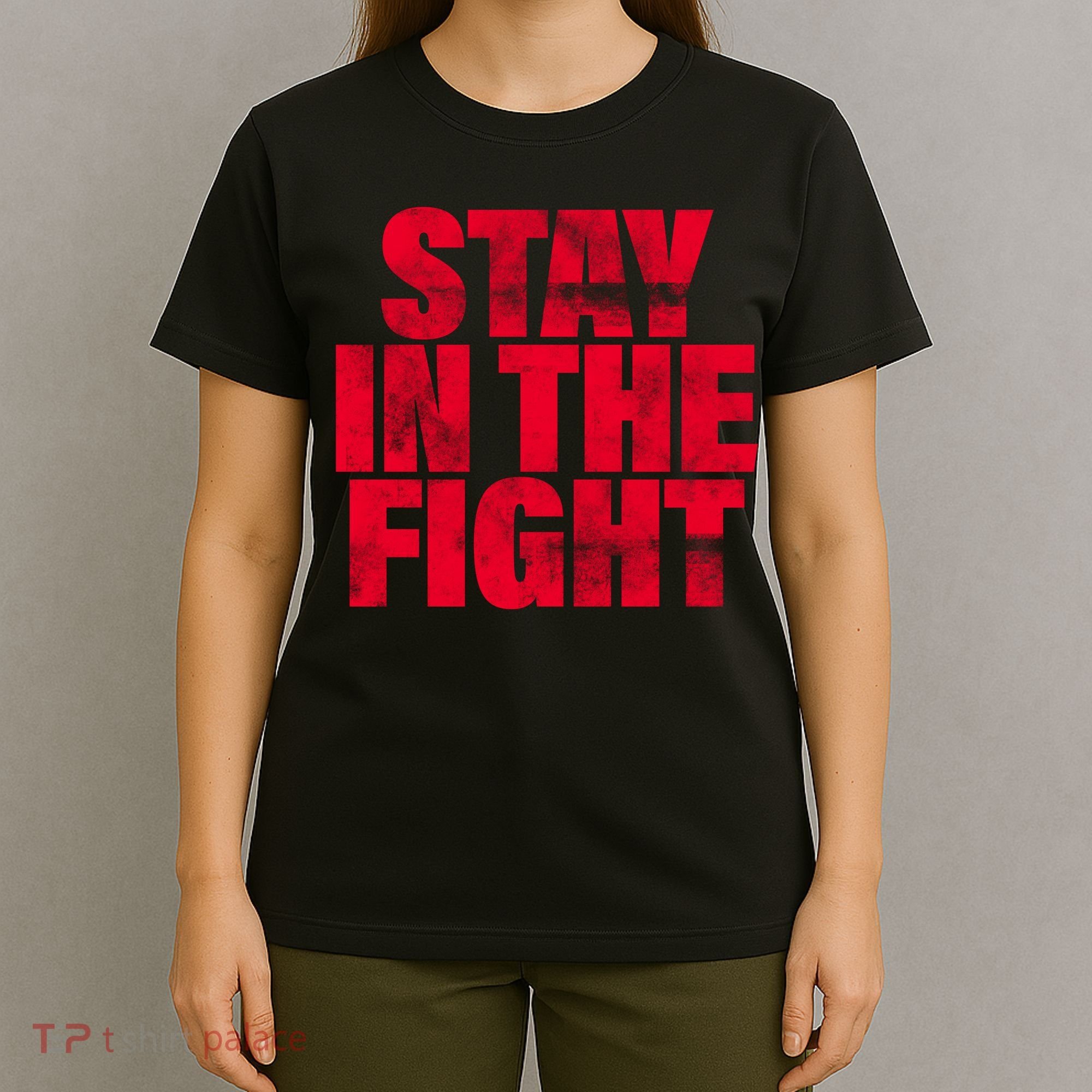 Stay In The Fight Washington D.C. Baseball Fan T-Shirt