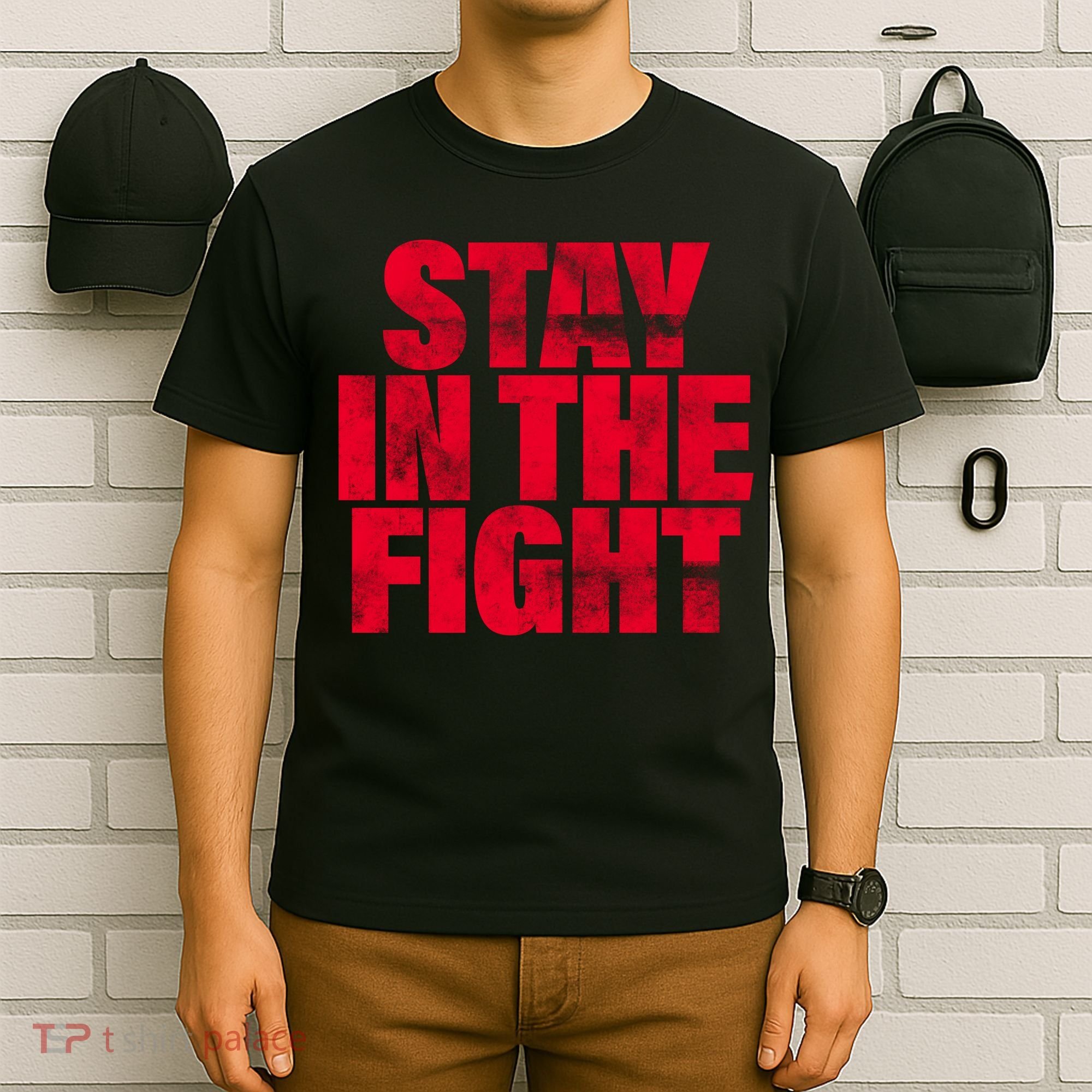 Stay In The Fight Washington D.C. Baseball Fan T-Shirt