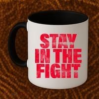 Stay In The Fight Washington D.C. Baseball Fan Coffee Mug thumb 2