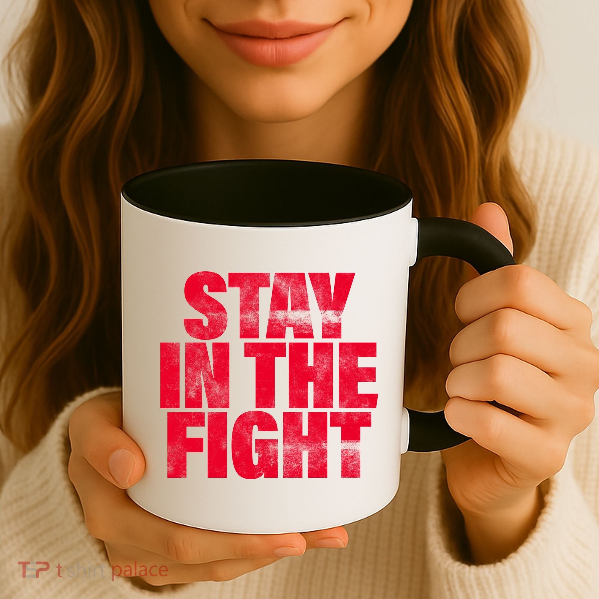 Stay In The Fight Washington D.C. Baseball Fan Coffee Mug