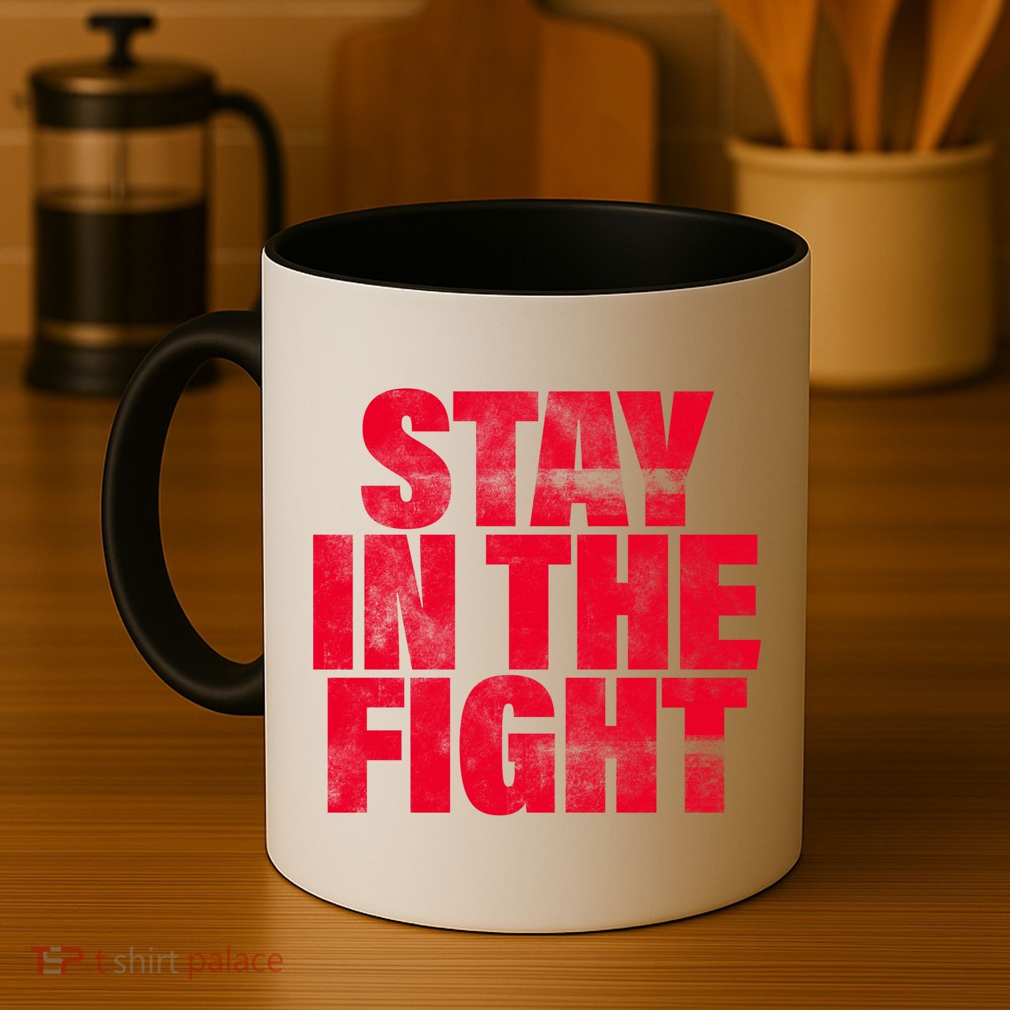 Stay In The Fight Washington D.C. Baseball Fan Coffee Mug