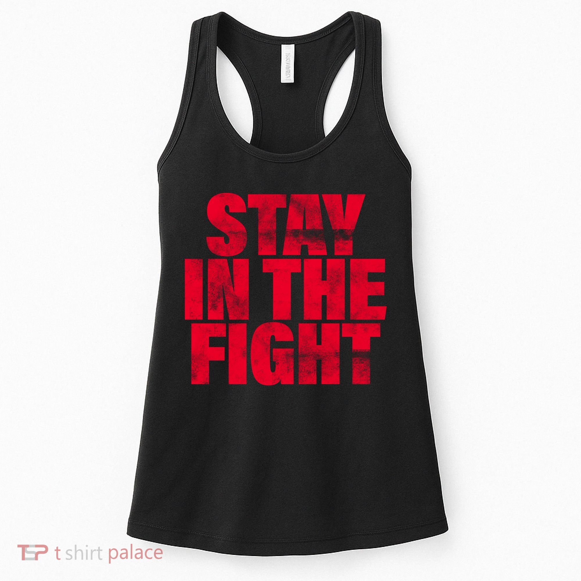 Stay In The Fight Washington D.C. Baseball Fan Women's Tank Top