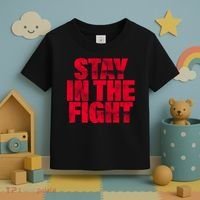 Stay In The Fight Washington D.C. Baseball Fan Toddler T-Shirt thumb 3