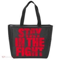 Stay In The Fight Washington D.C. Baseball Fan Tote Bag thumb 0