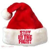 Stay In The Fight Washington D.C. Baseball Fan Santa Hat thumb 0