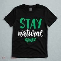 Stay Natural Green Leaf T-Shirt thumb 5