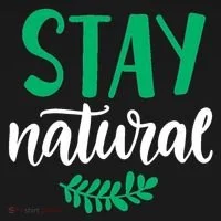 Stay Natural Green Leaf Bucket Hat thumb 4