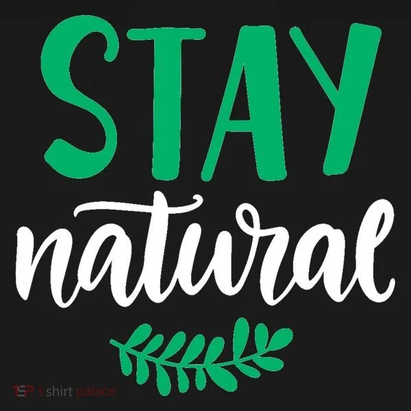 Stay Natural Green Leaf Bucket Hat