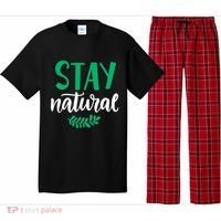 Stay Natural Green Leaf Pajama Set thumb 0