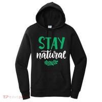 Stay Natural Green Leaf Women's Hoodie thumb 0