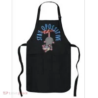 Stay Opossitive Apron thumb 0