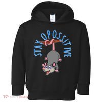 Stay Opossitive Toddler Hoodie thumb 0