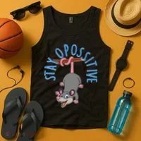 Stay Opossitive Tank Top thumb 4