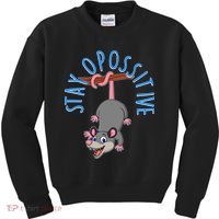 Stay Opossitive Kids Sweatshirt thumb 0
