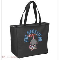 Stay Opossitive Tote Bag thumb 2