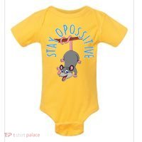Stay Opossitive Baby Bodysuit thumb 0