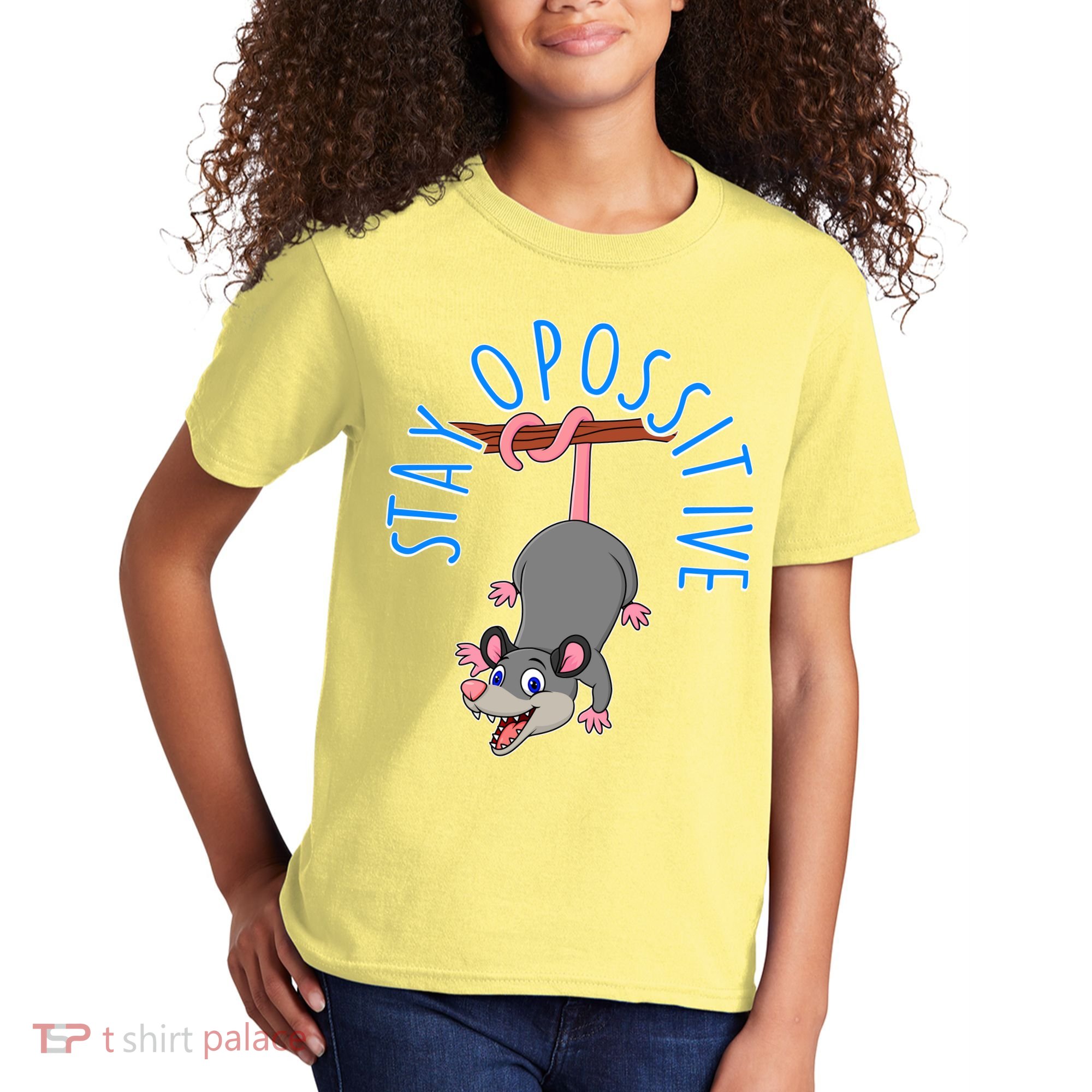 Stay Opossitive Kids T-Shirt
