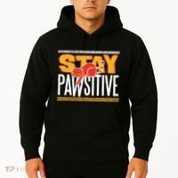 Stay Pawsitive Hoodie thumb 2