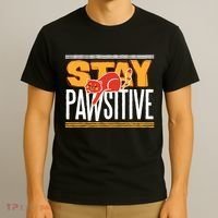 Stay Pawsitive T-Shirt thumb 3