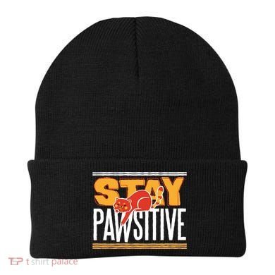 Stay Pawsitive Beanie