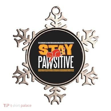 Stay Pawsitive Ornament