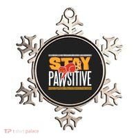 Stay Pawsitive Ornament thumb 0