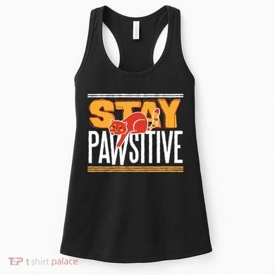 Stay Pawsitive Women's Tank Top