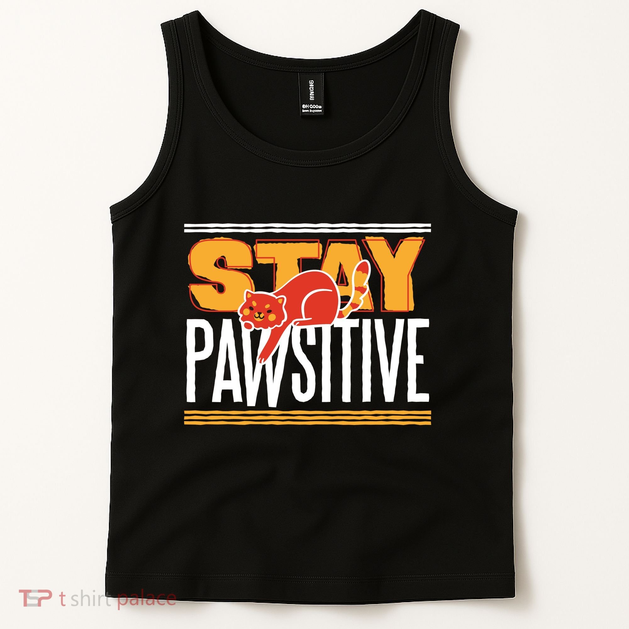 Stay Pawsitive Tank Top