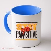Stay Pawsitive Coffee Mug thumb 0