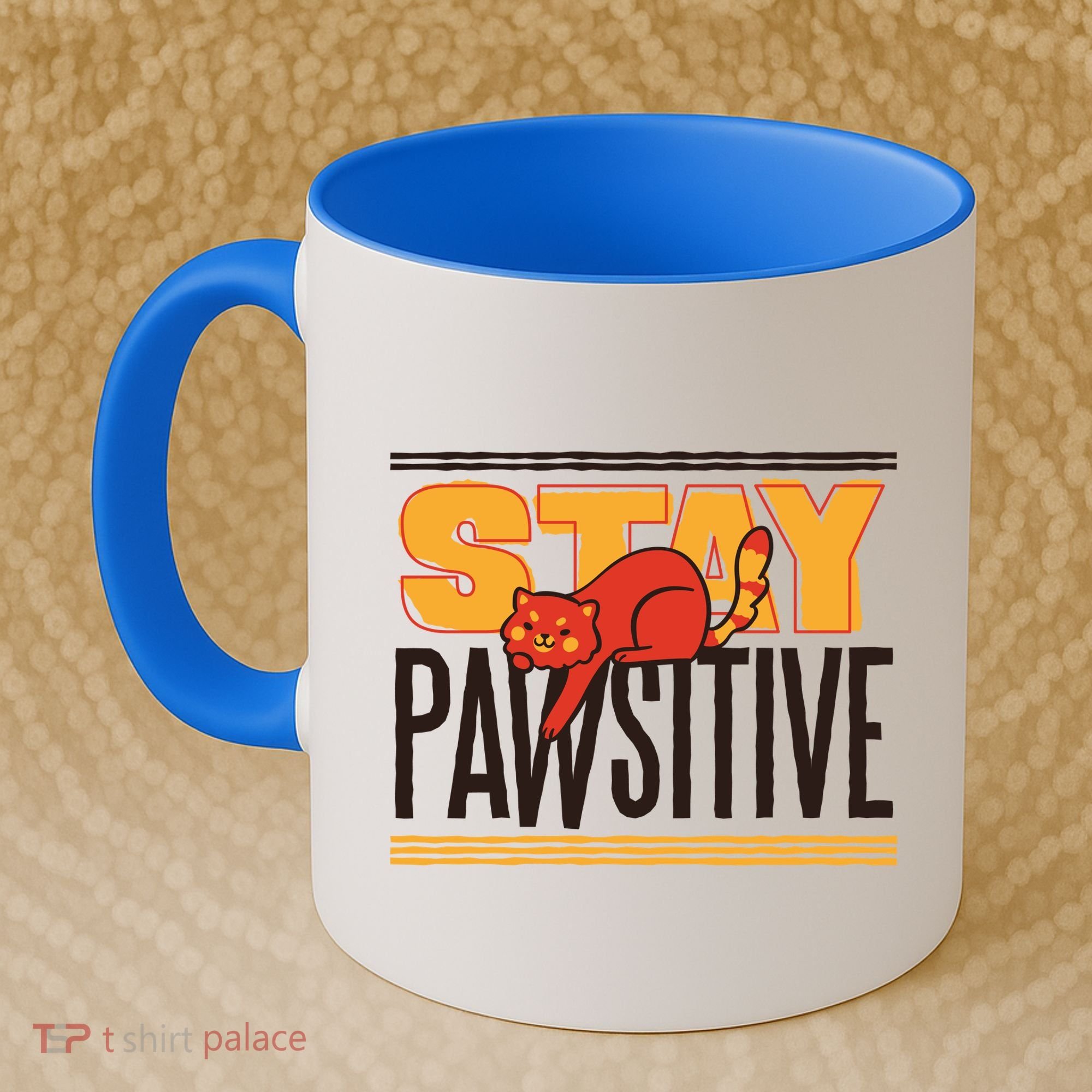 Stay Pawsitive Coffee Mug