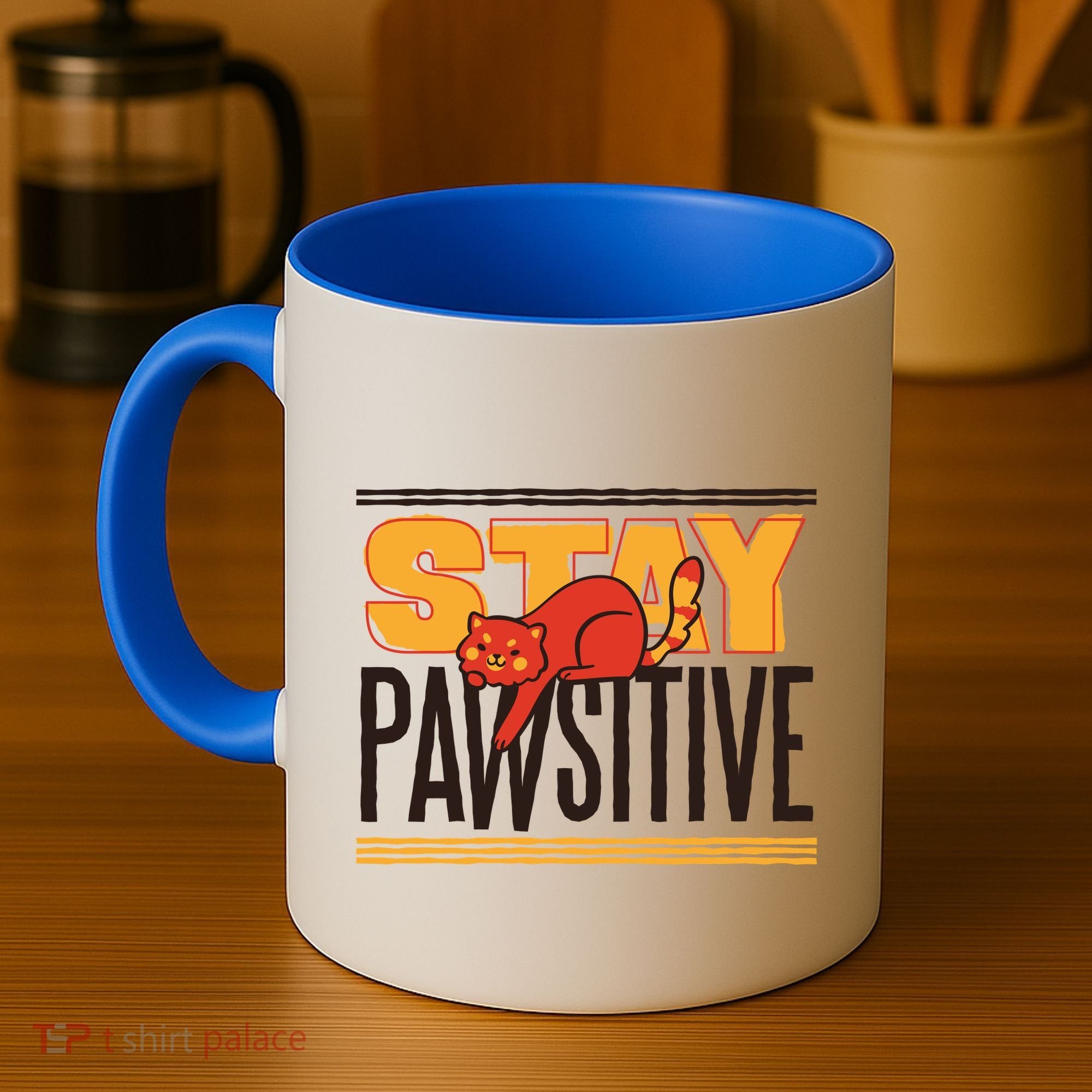 Stay Pawsitive Coffee Mug
