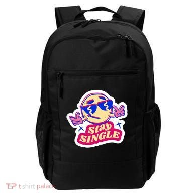 Stay Single Smiley Backpack