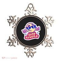 Stay Single Smiley Ornament thumb 0