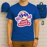 Stay Single Smiley T-Shirt thumb 6