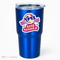 Stay Single Smiley Tumbler thumb 0