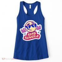 Stay Single Smiley Women's Tank Top thumb 0