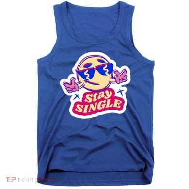 Stay Single Smiley Tank Top