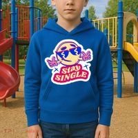 Stay Single Smiley Kids Hoodie thumb 2