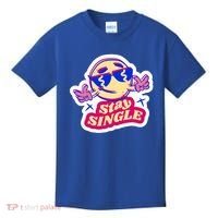 Stay Single Smiley Kids T-Shirt thumb 0