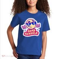 Stay Single Smiley Kids T-Shirt thumb 2