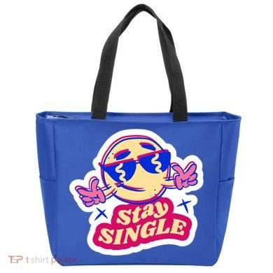 Stay Single Smiley Tote Bag
