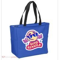 Stay Single Smiley Tote Bag thumb 2
