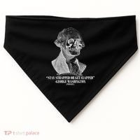 Stay Strapped or Get Clapped USA-Made Doggie Bandana thumb 0