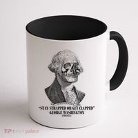 Stay Strapped or Get Clapped Coffee Mug thumb 1