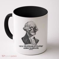 Stay Strapped or Get Clapped Coffee Mug thumb 0