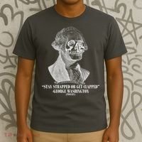 Stay Strapped or Get Clapped T-Shirt thumb 3