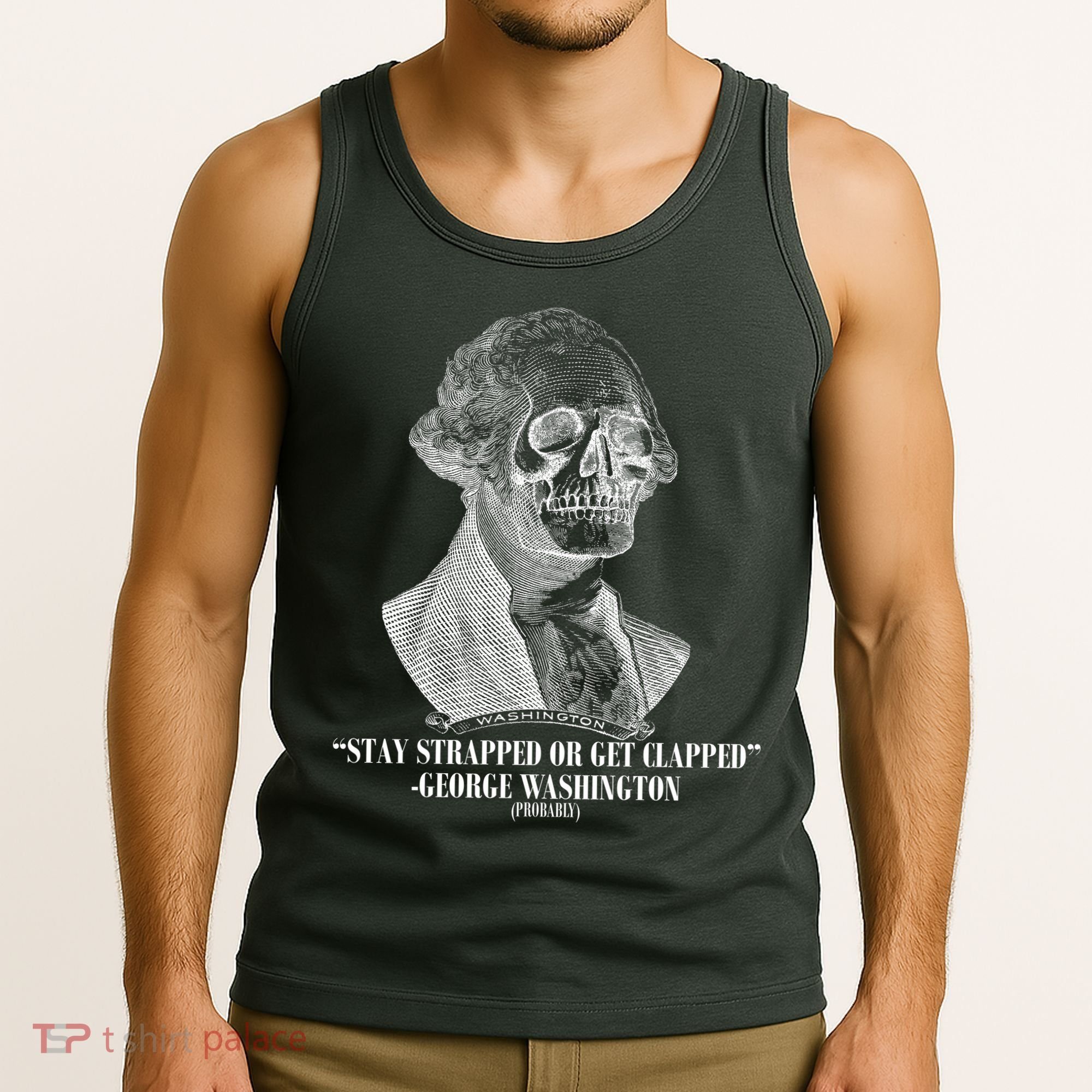 Stay Strapped or Get Clapped Tank Top