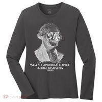 Stay Strapped or Get Clapped Women's Long Sleeve Shirt thumb 0
