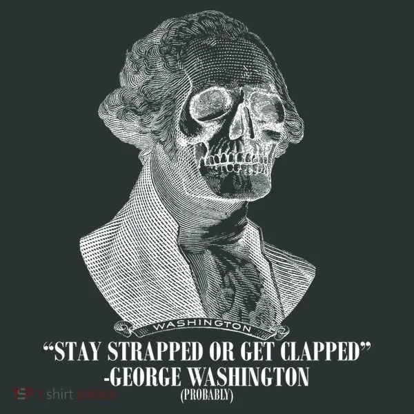 Stay Strapped or Get Clapped Women's Long Sleeve Shirt